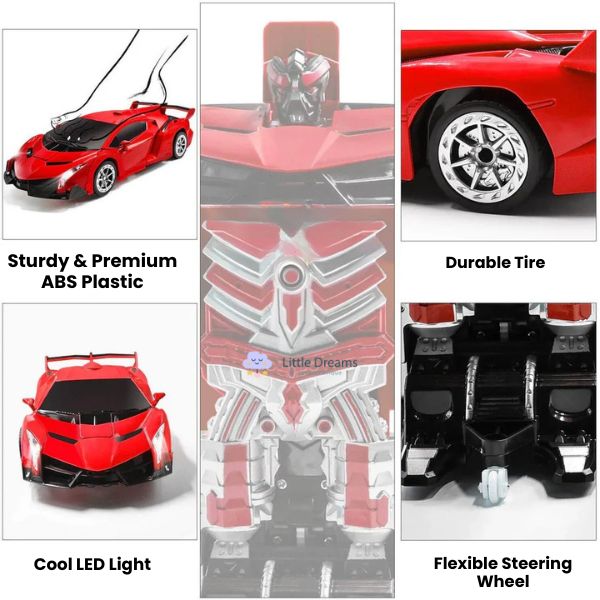 Coche RC Transformable Ultra-Sensible