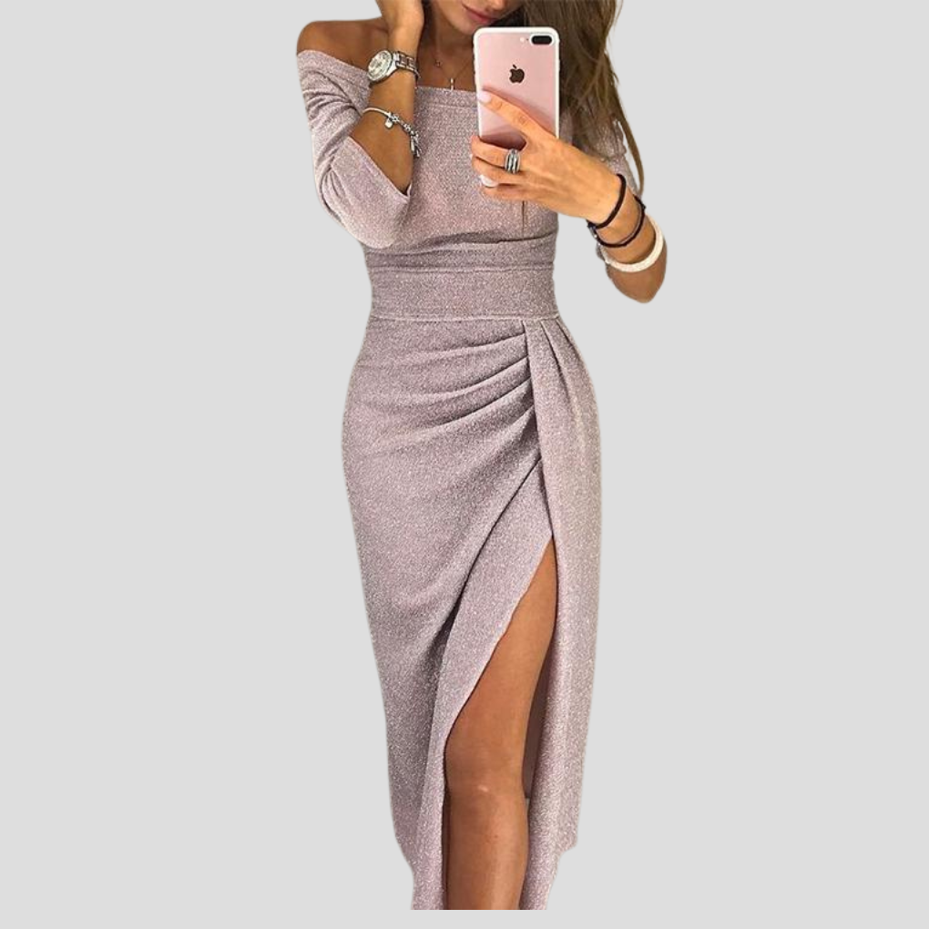 Dame elegant kjole