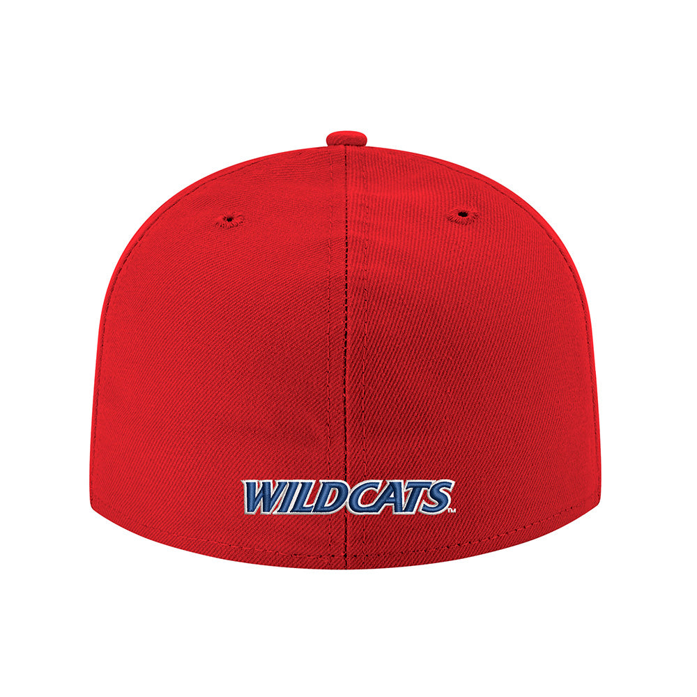Gorra NCAA Arizona Wildcats New Era Primary Logo 59FIFTY Ajustada - Roja