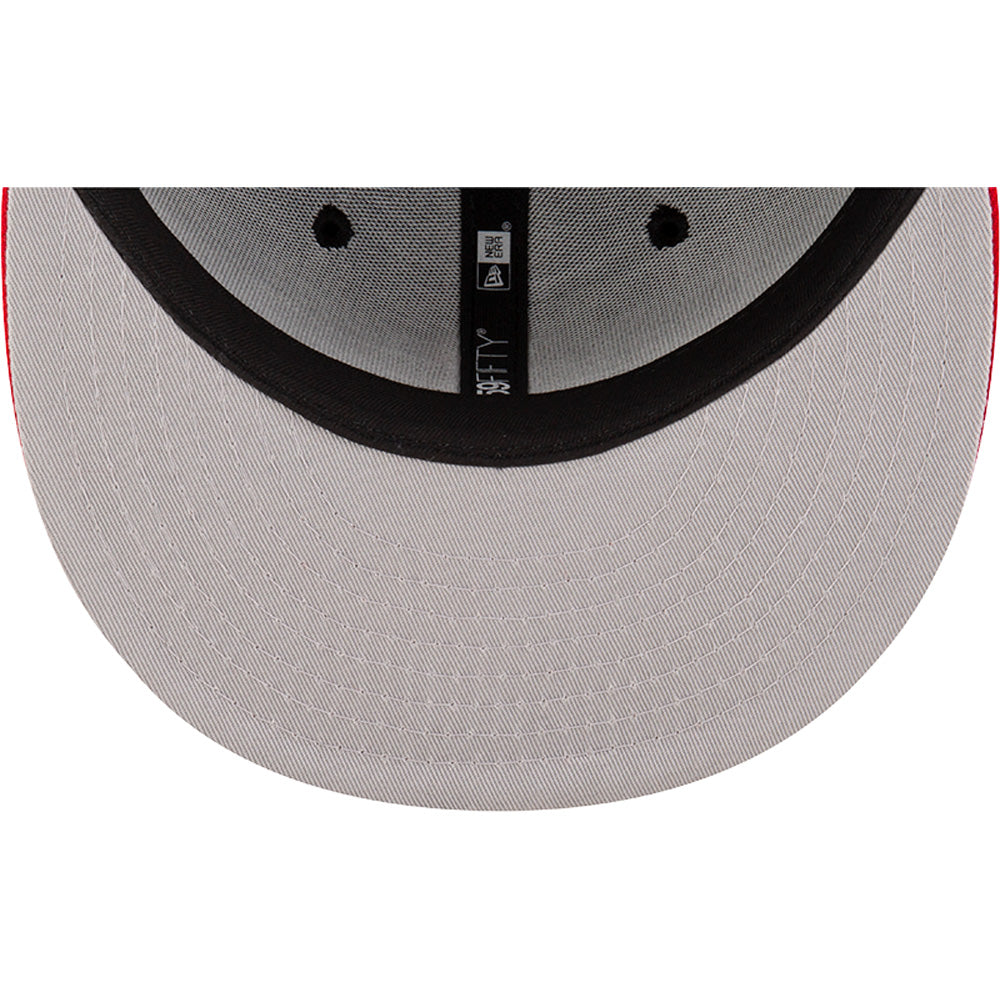 Gorra ajustada New Era 59FIFTY Vault bicolor de los Arizona Wildcats de la NCAA