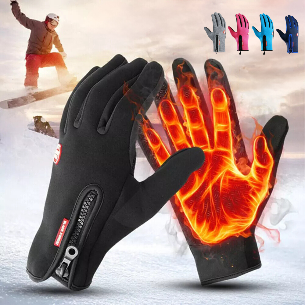Unisex Opvarmede Vinter Sports Termiske Handsker