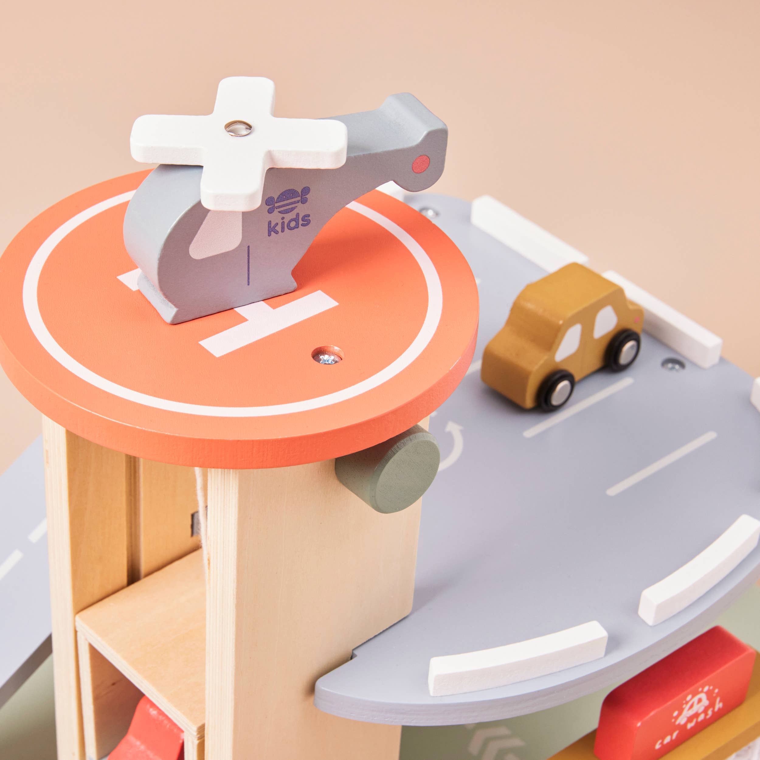 Wooden Garage Set