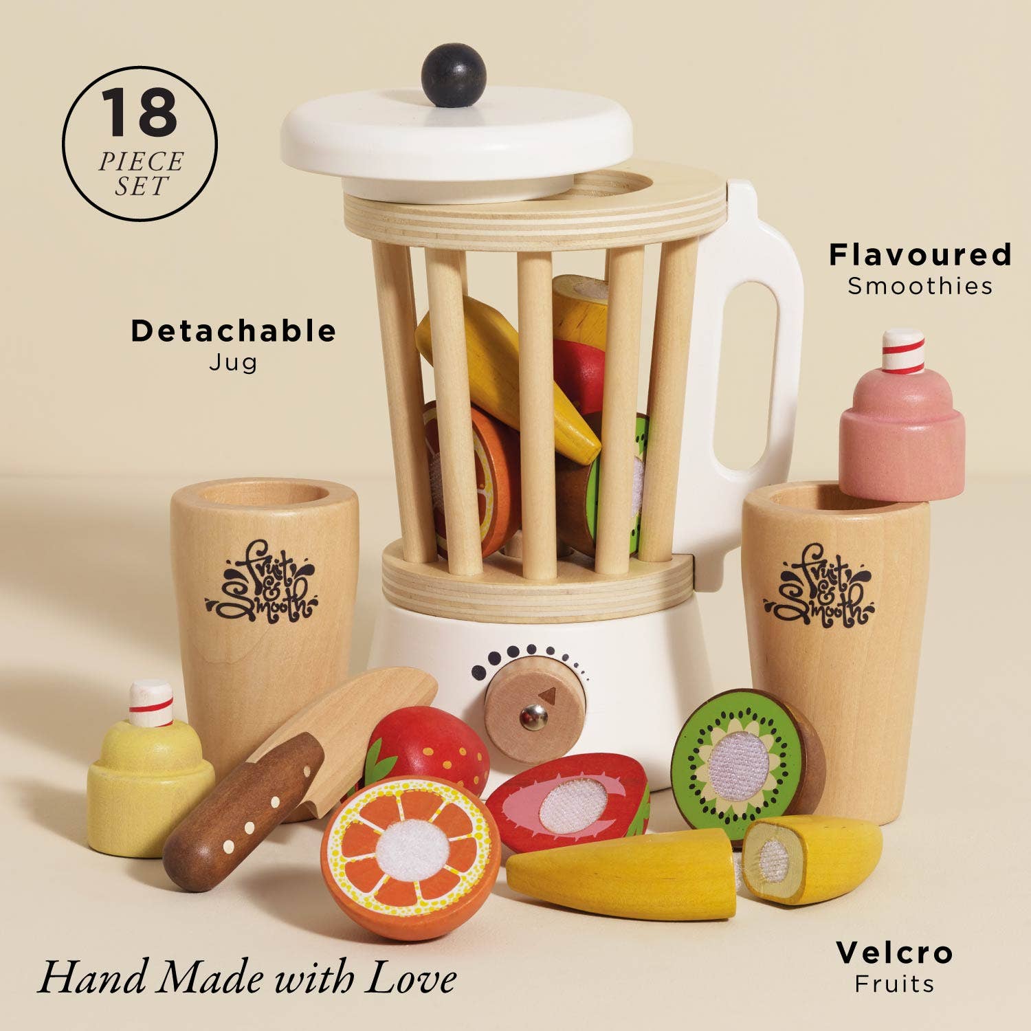 Frugt & smoothie blender sæt