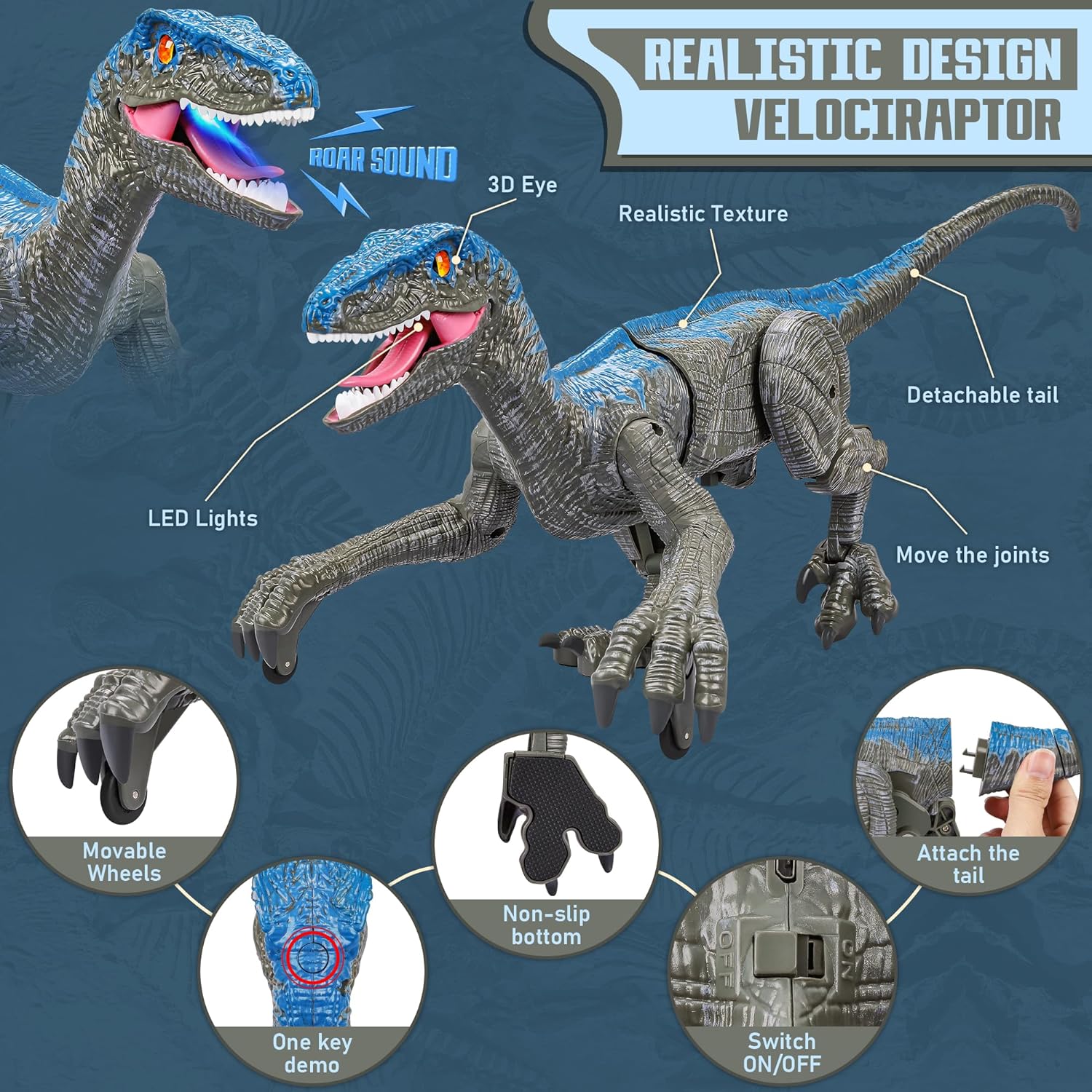 Fjernstyret Dinosaur