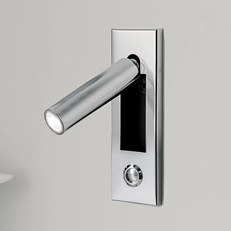 Aplique de pared moderno minimalista empotrado de aluminio con LED 1 luz