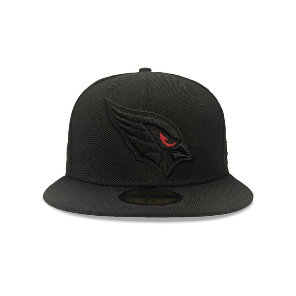 Gorra New Era 59FIFTY Red Eye de los Arizona Cardinals de la NFL - Negra