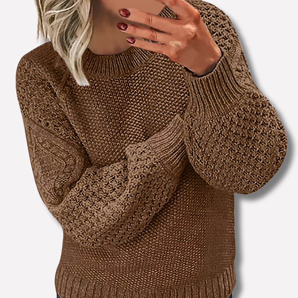 Elegant varm sweater til kvinder