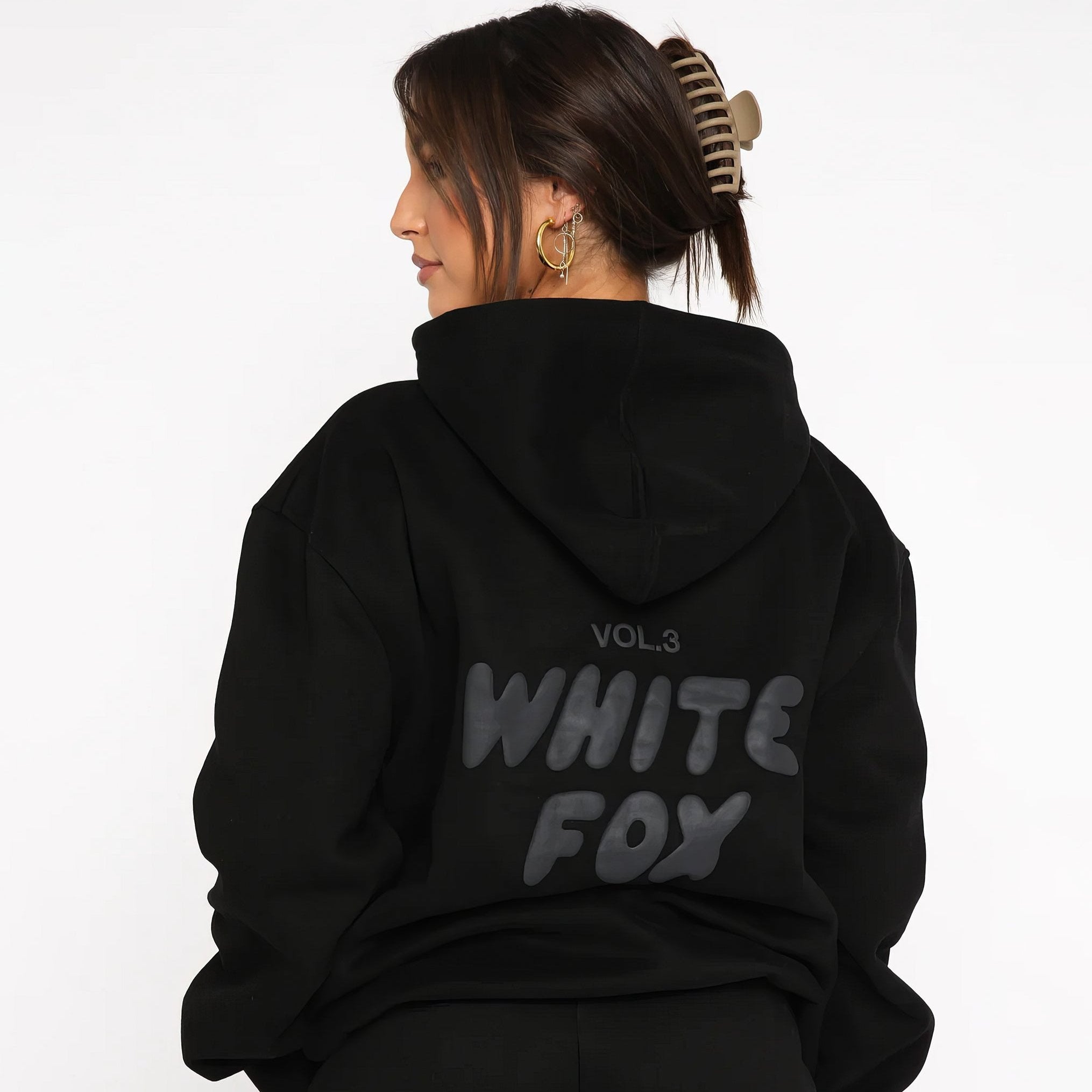 WhiteFox Set | Women’s Hoodie & Pants Tracksuit