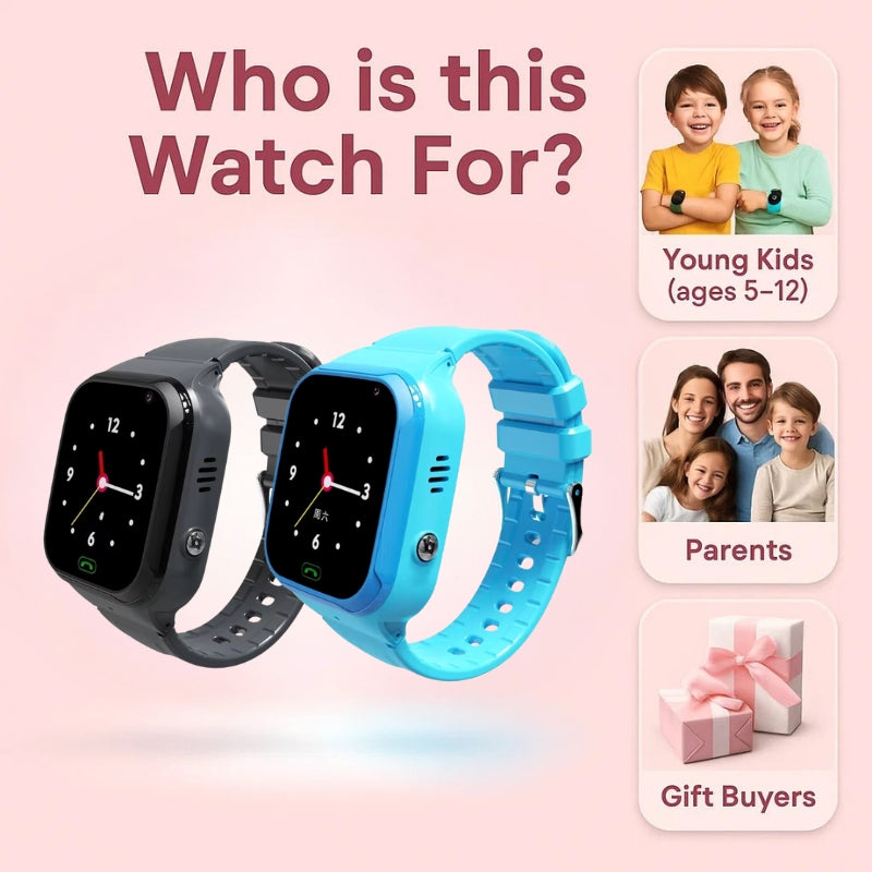 Reloj inteligente para niños con rastreador GPS
