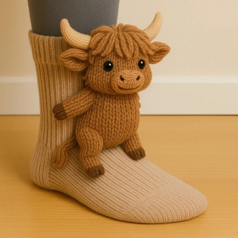 Calcetines Divertidos de Animales | Diseño Adorable Inspirado en Perezosos