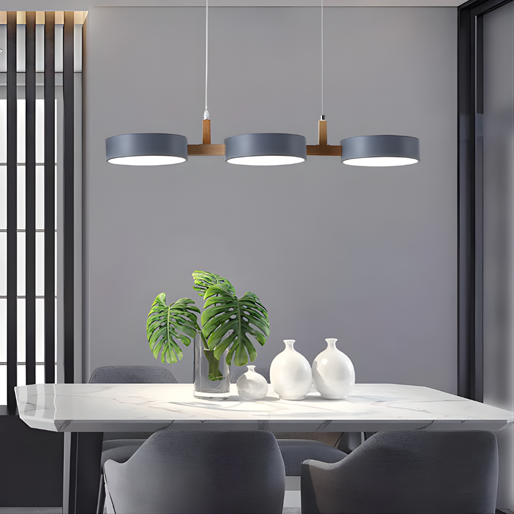 Elegant metal loftslampe