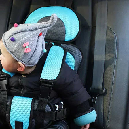 Portable Child Car Seat | Compact, Padded Travel Seat