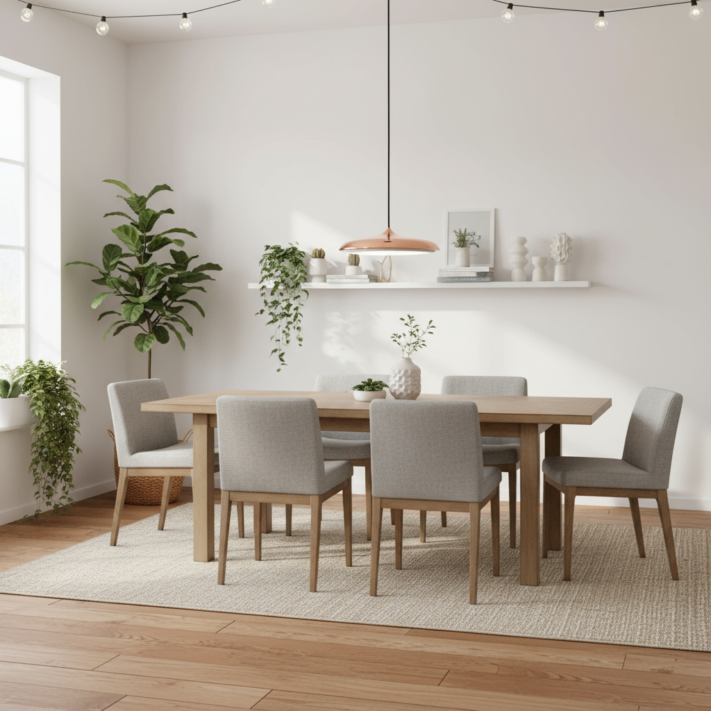 Scandinavische ronde LED-hanglamp, 1-licht