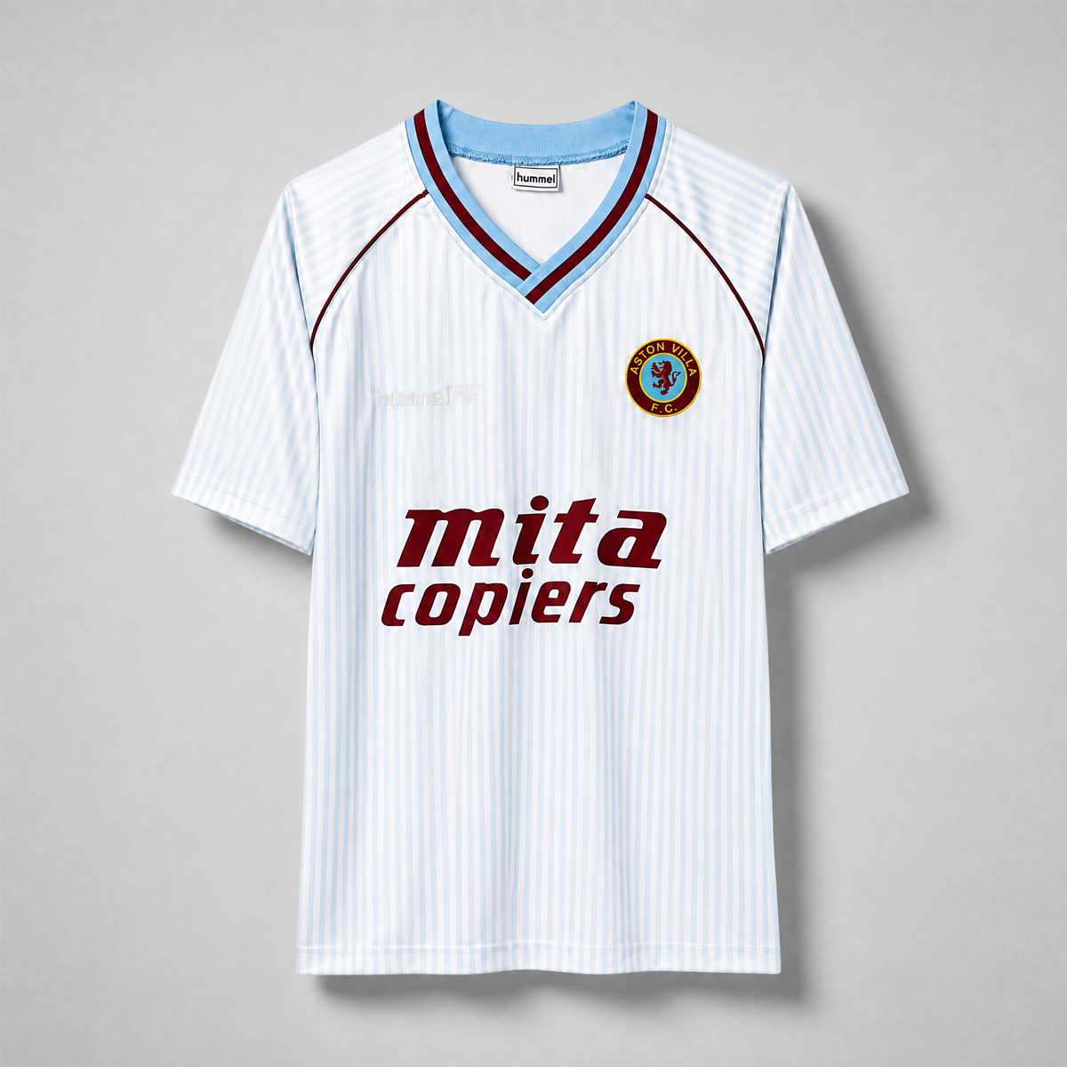 Camiseta de visitante Aston Villa 1988/89