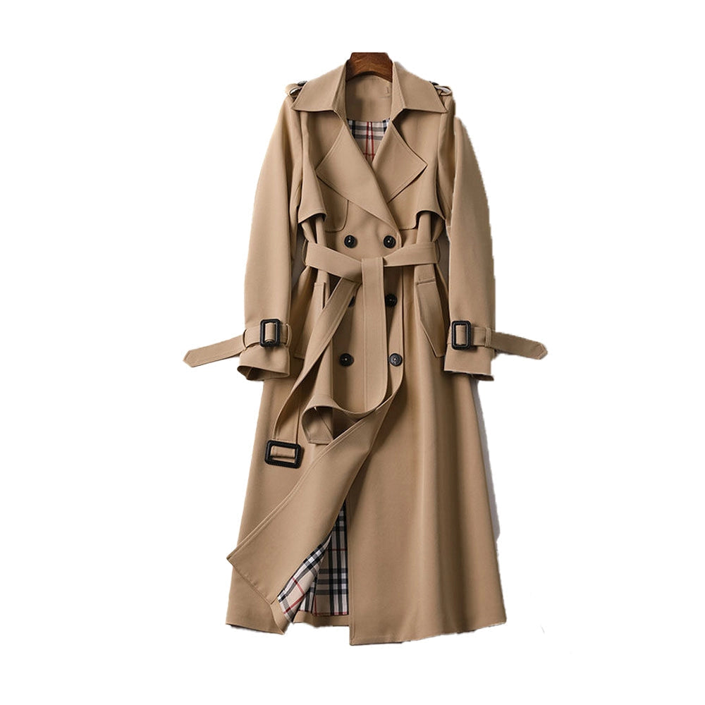 Trench Coat Lungo Elegante da Uomo | Stile Raffinato