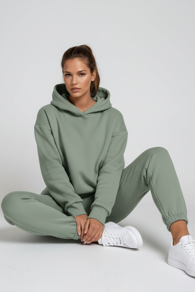 KAPUZEN-JOGGINGANZUG – SWEATSHIRT & JOGGINGHOSE