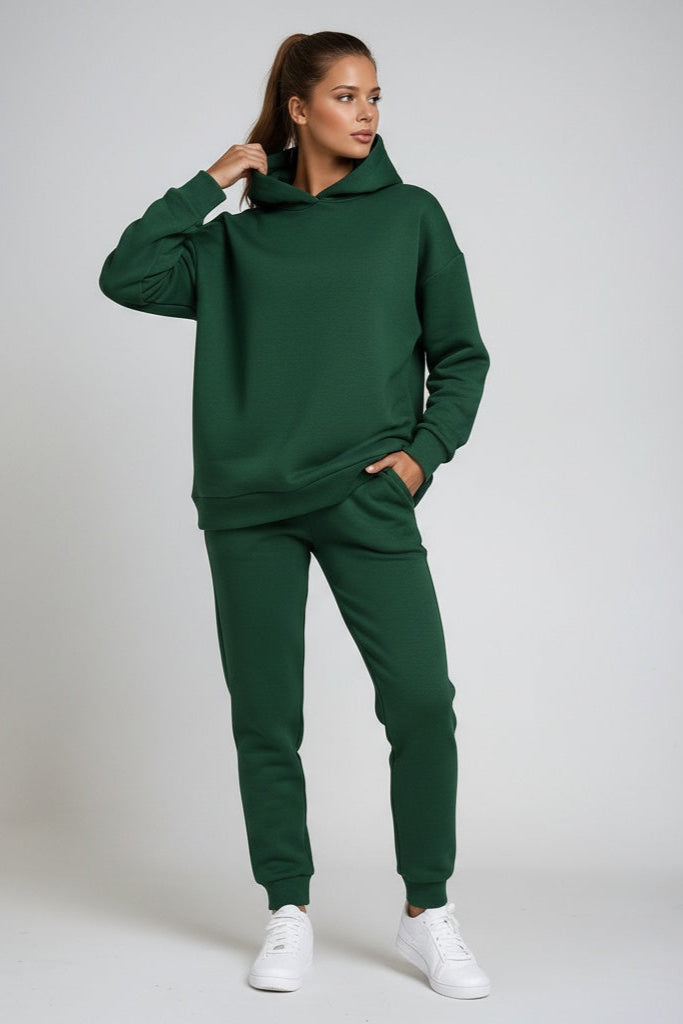 KAPUZEN-JOGGINGANZUG – SWEATSHIRT & JOGGINGHOSE