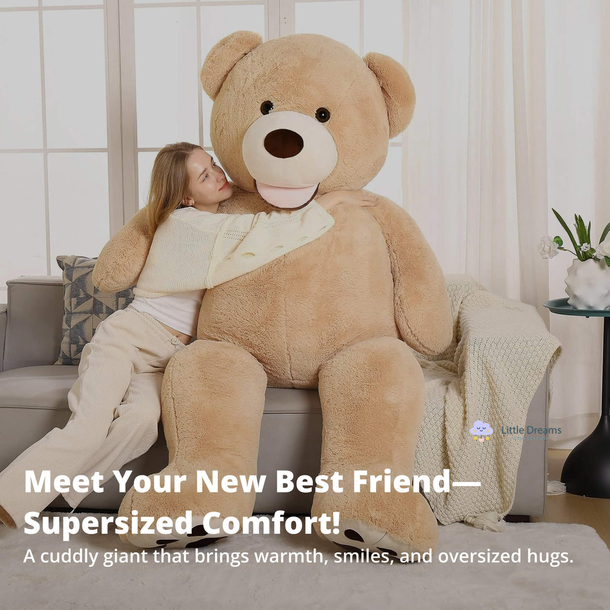 Oso de peluche gigante grande