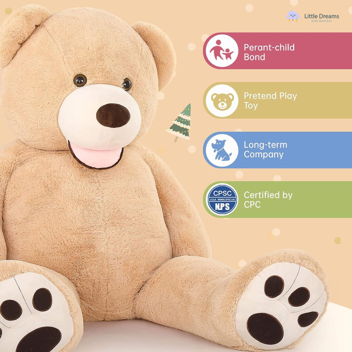 Grote Reusachtige Teddybeer