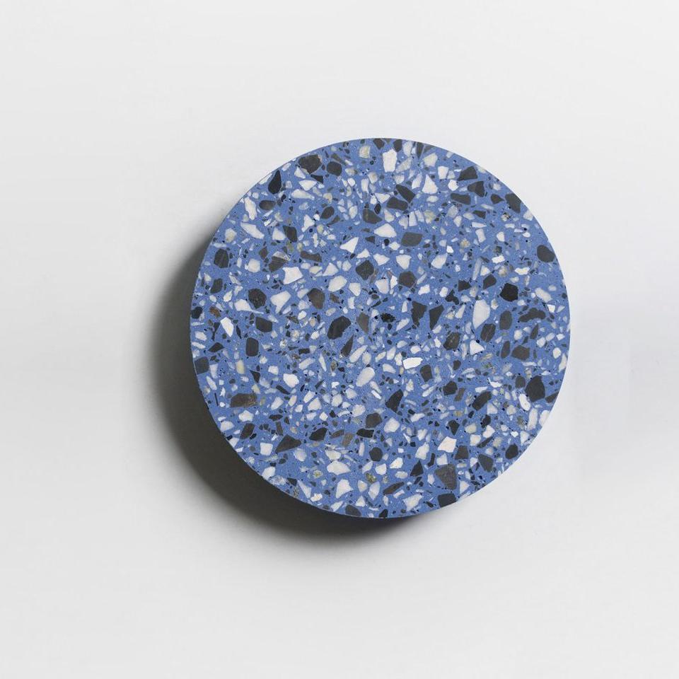 Moderner Terrazzo runder Wandleuchter LED 1-Flammig