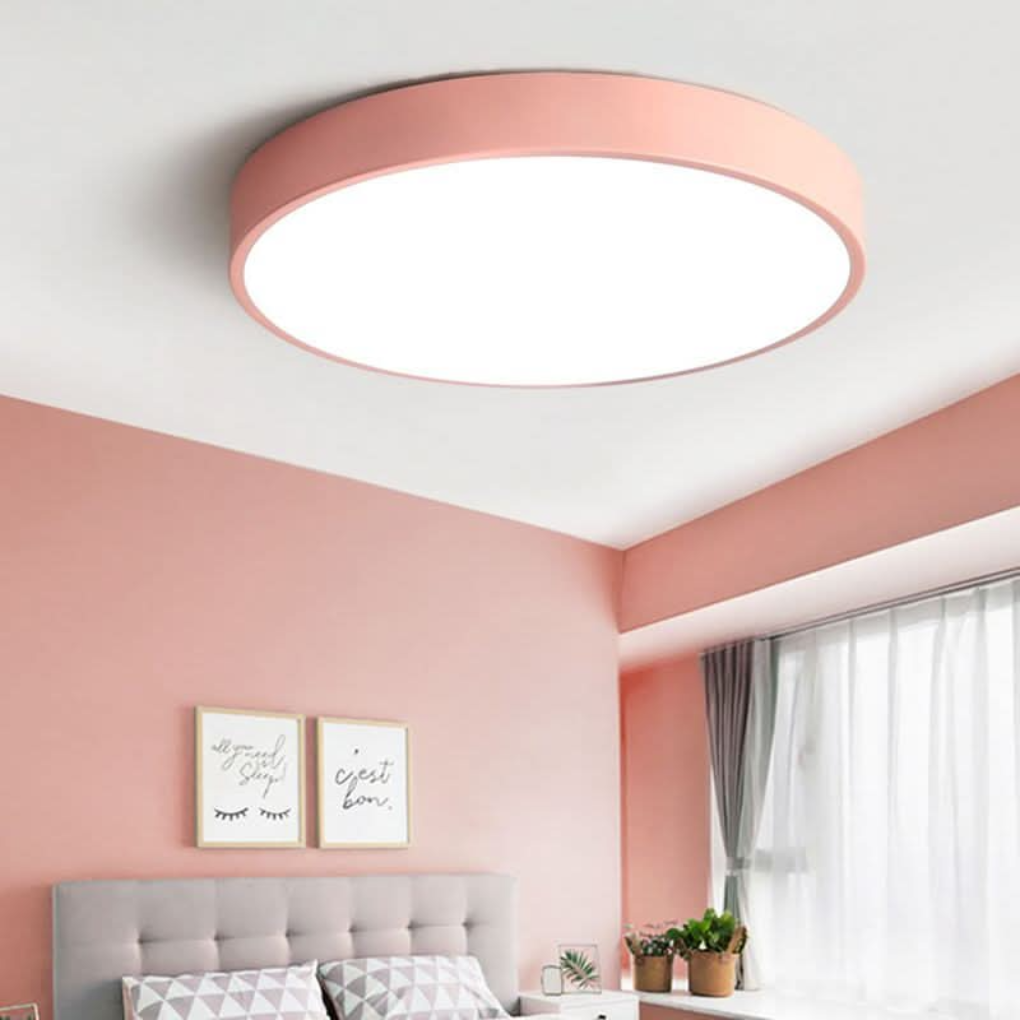 Rund LED loftslampe