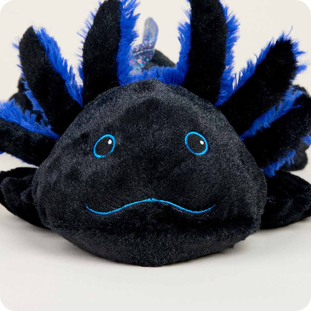 Black Axolotl Heatable Plush