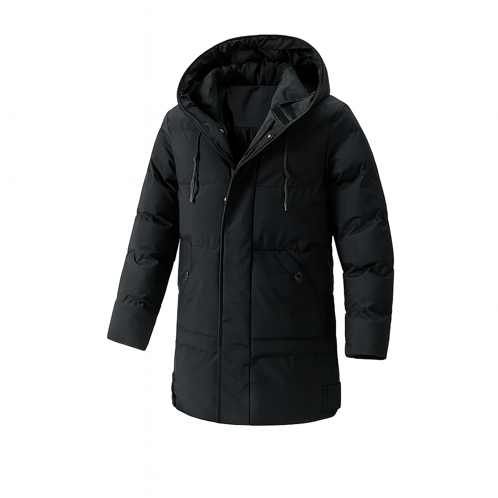 Chaqueta Acolchada con Capucha para Hombre – Calidez Funcional con Estilo Diario