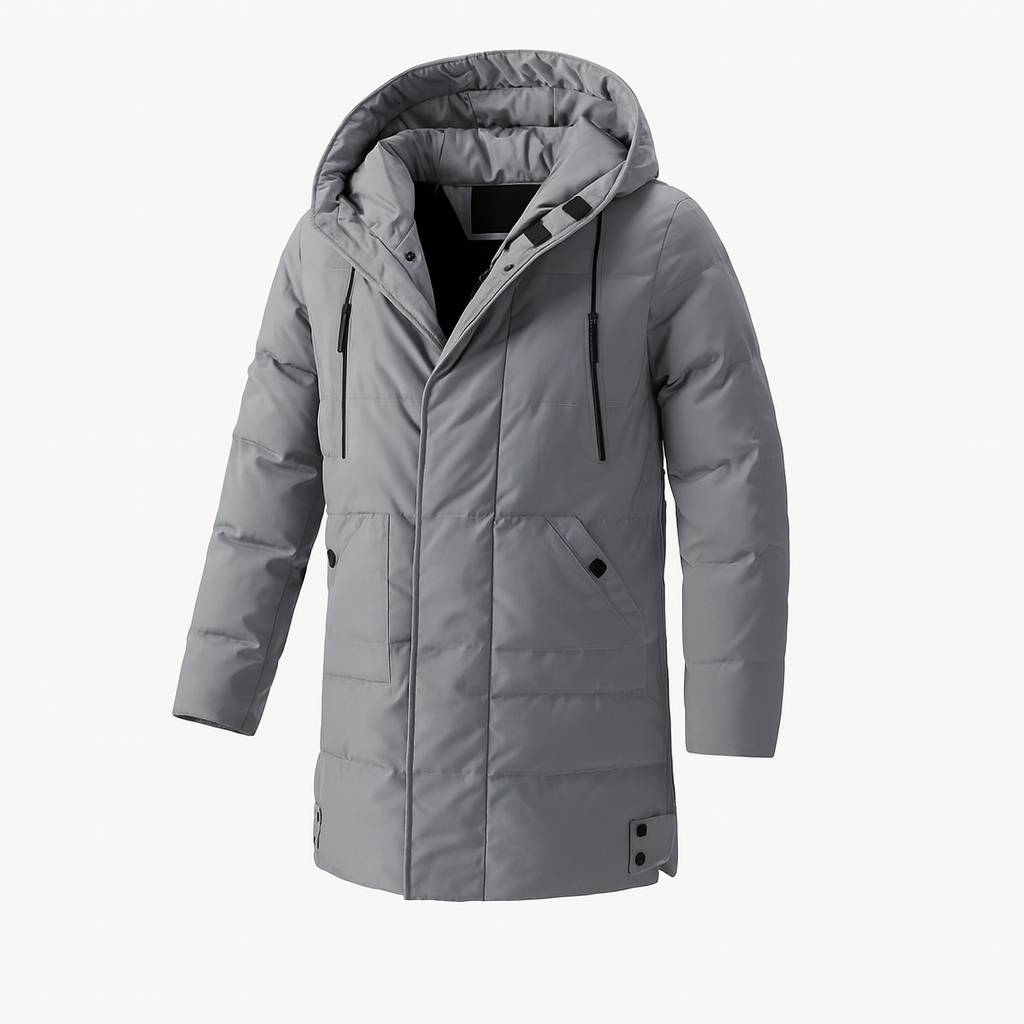 Chaqueta Acolchada con Capucha para Hombre – Calidez Funcional con Estilo Diario