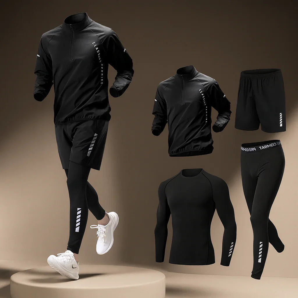 Conjunto de Ropa Deportiva para Hombre | Conjunto de Entrenamiento Superior e Inferior