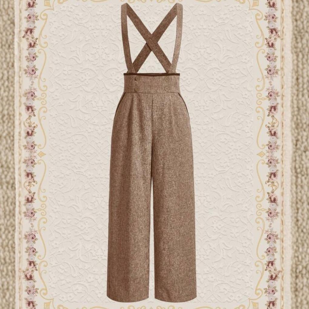 Vintage-stil dames jumpsuit