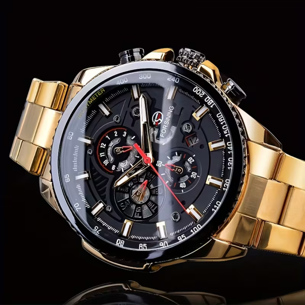 Reloj mecánico automático para hombre