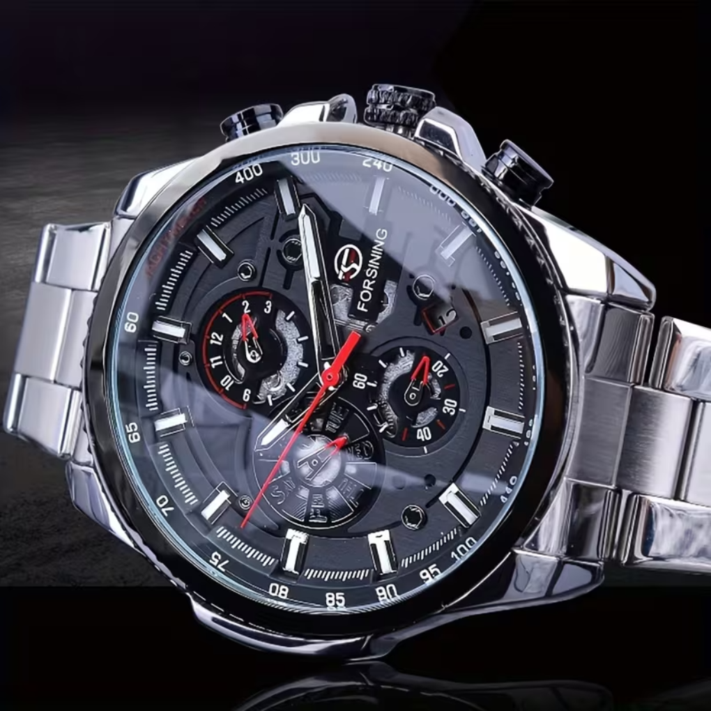 Reloj mecánico automático para hombre