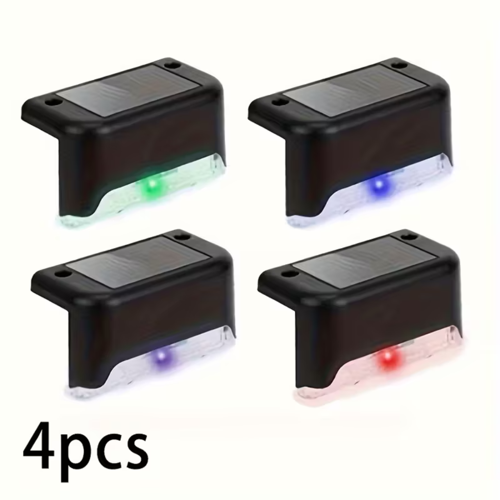Luces solares para terraza y cerca exteriores
