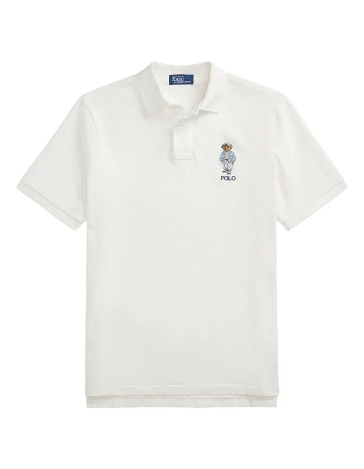 Ralph Lauren Classic Fit Polo Bear Mesh Polo Shirt