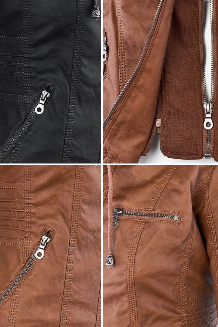 WOMEN’S COAT | SLEEK ZIP WINTER STYLE