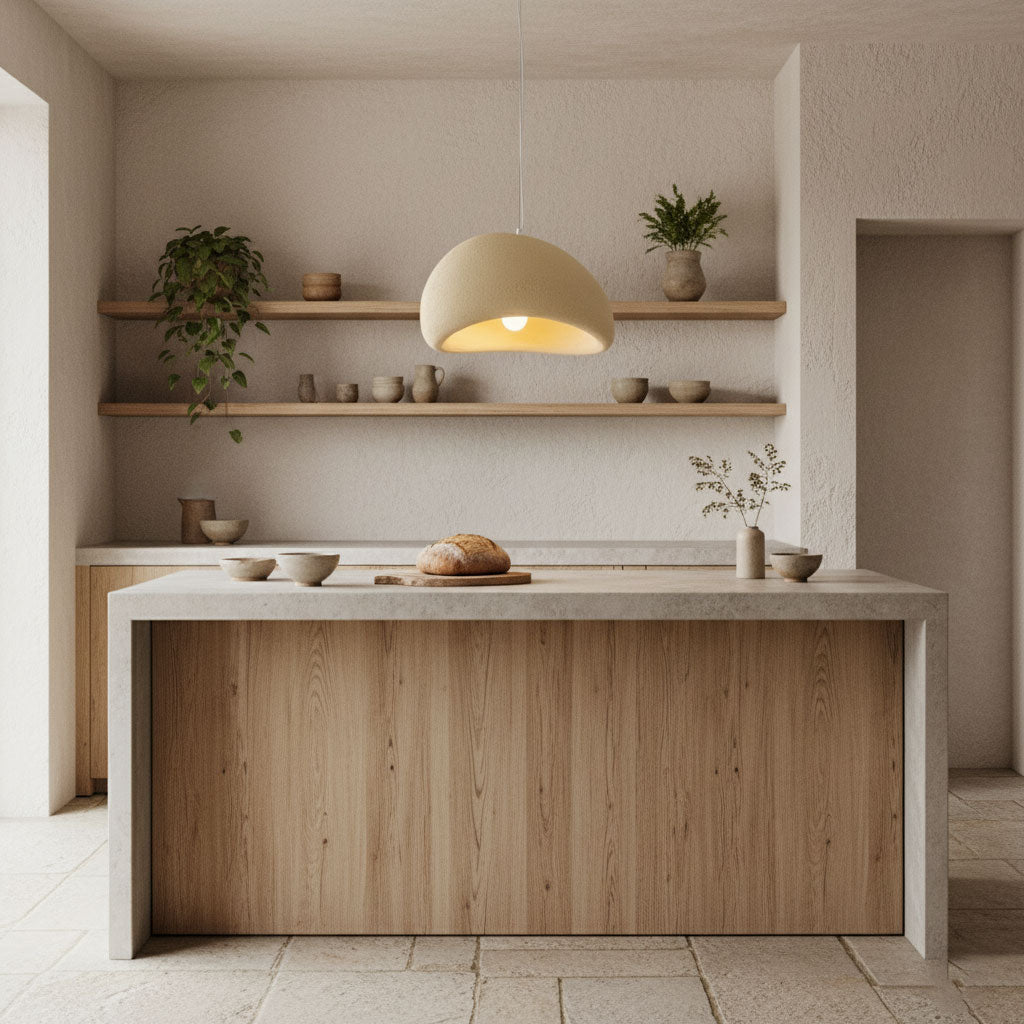 Lampadario moderno minimalista a cupola con LED a 1 luce