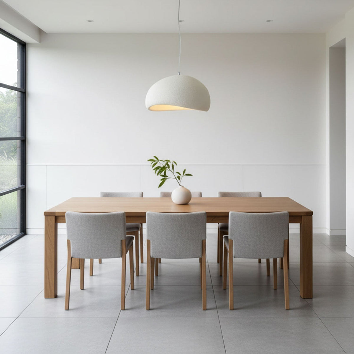 Lampadario moderno minimalista a cupola con LED a 1 luce