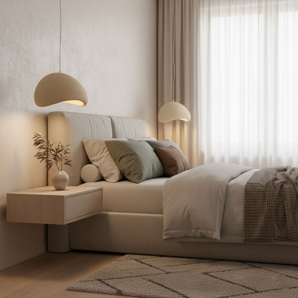 Lampadario moderno minimalista a cupola con LED a 1 luce