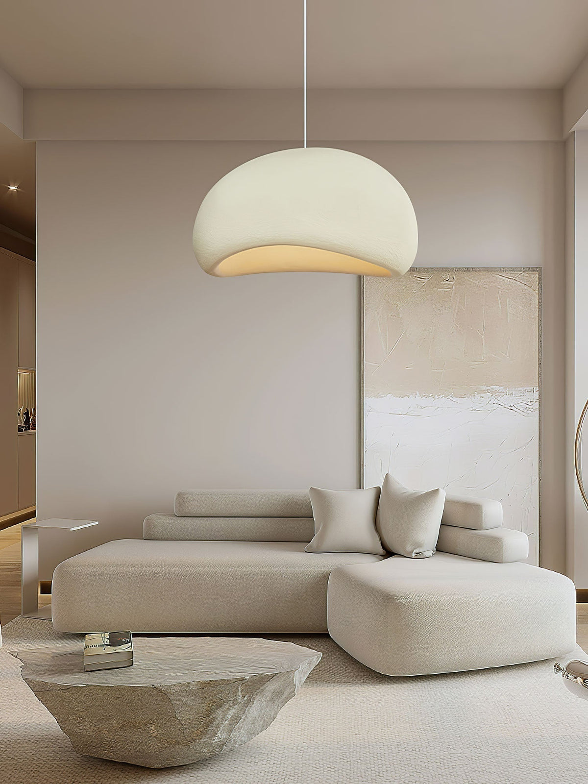 Lampadario moderno minimalista a cupola con LED a 1 luce
