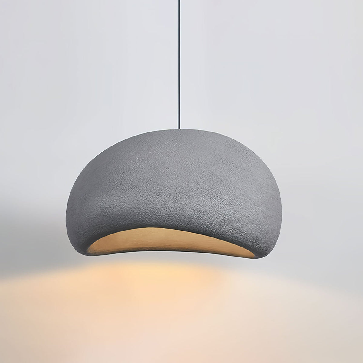Lampadario moderno minimalista a cupola con LED a 1 luce
