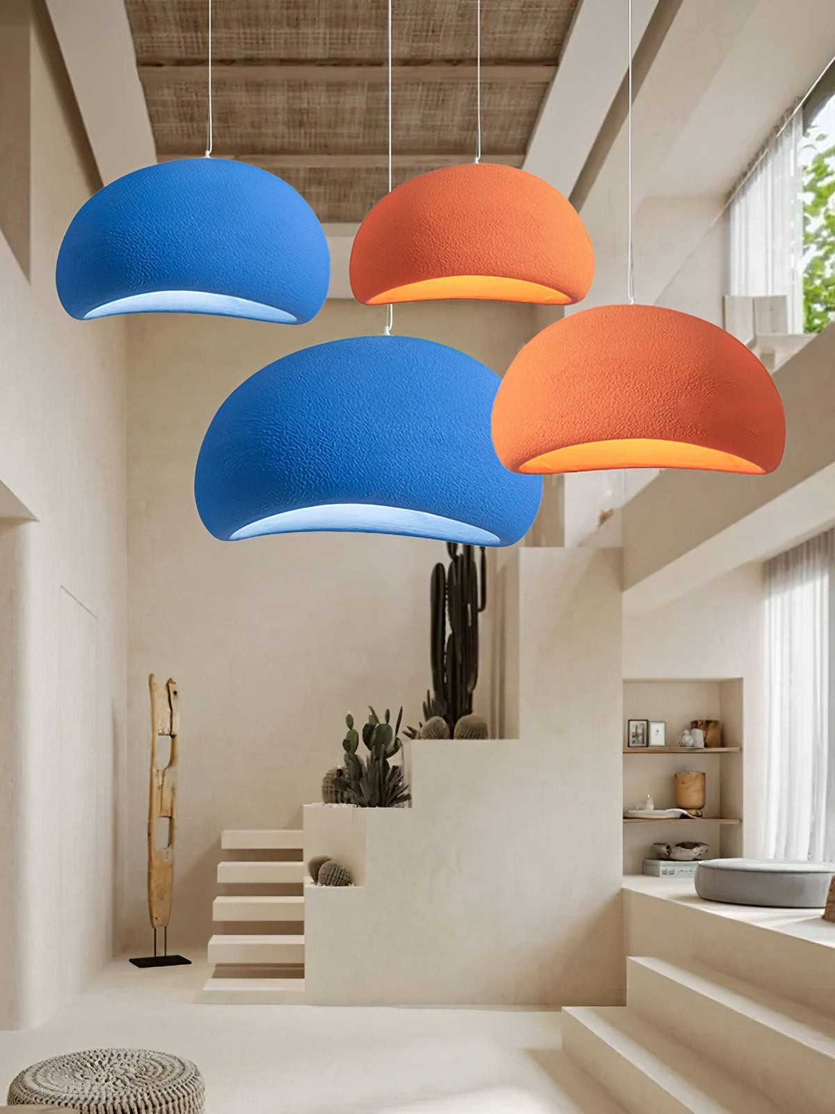 Lampadario moderno minimalista a cupola con LED a 1 luce