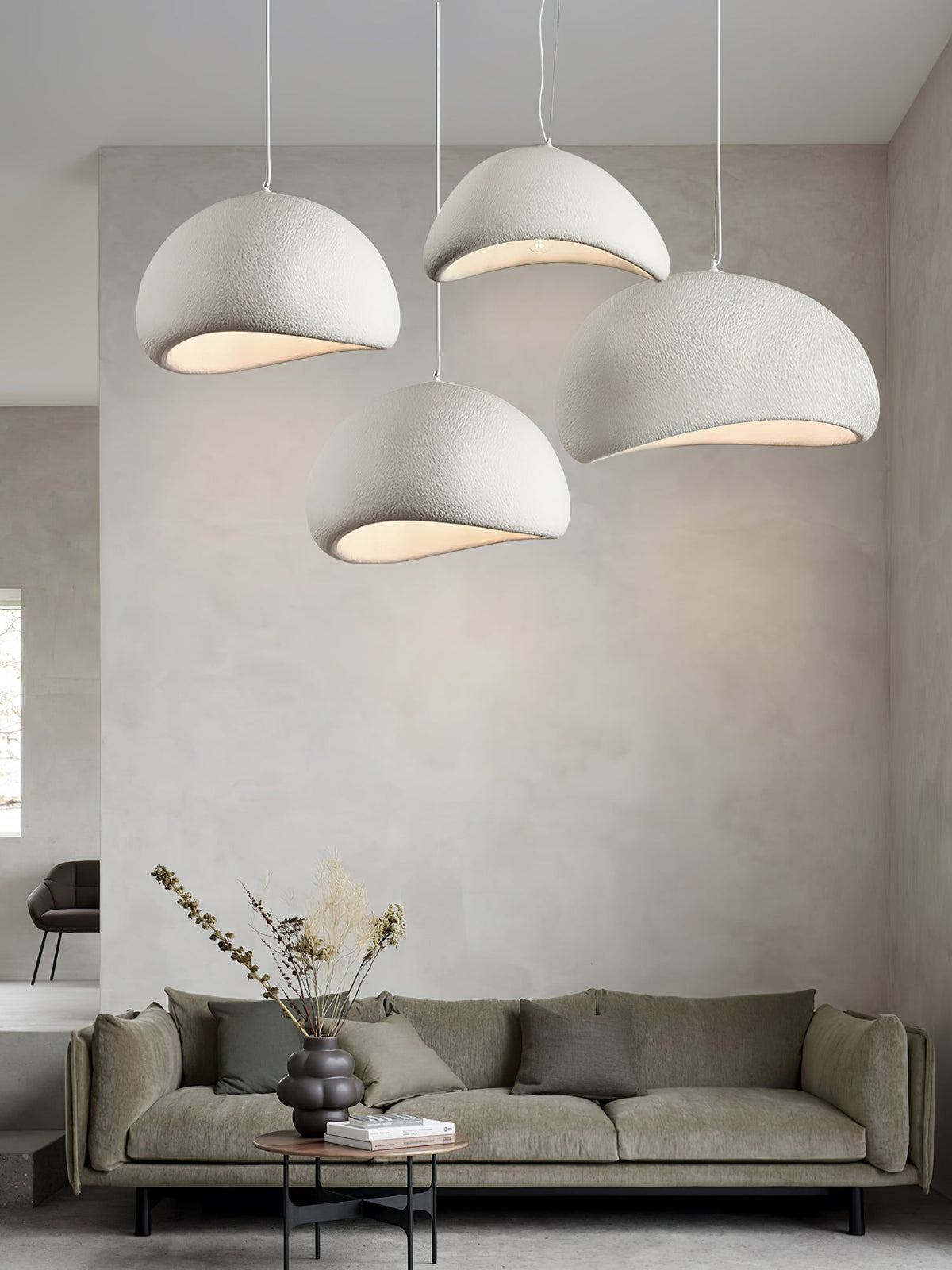 Lampadario moderno minimalista a cupola con LED a 1 luce