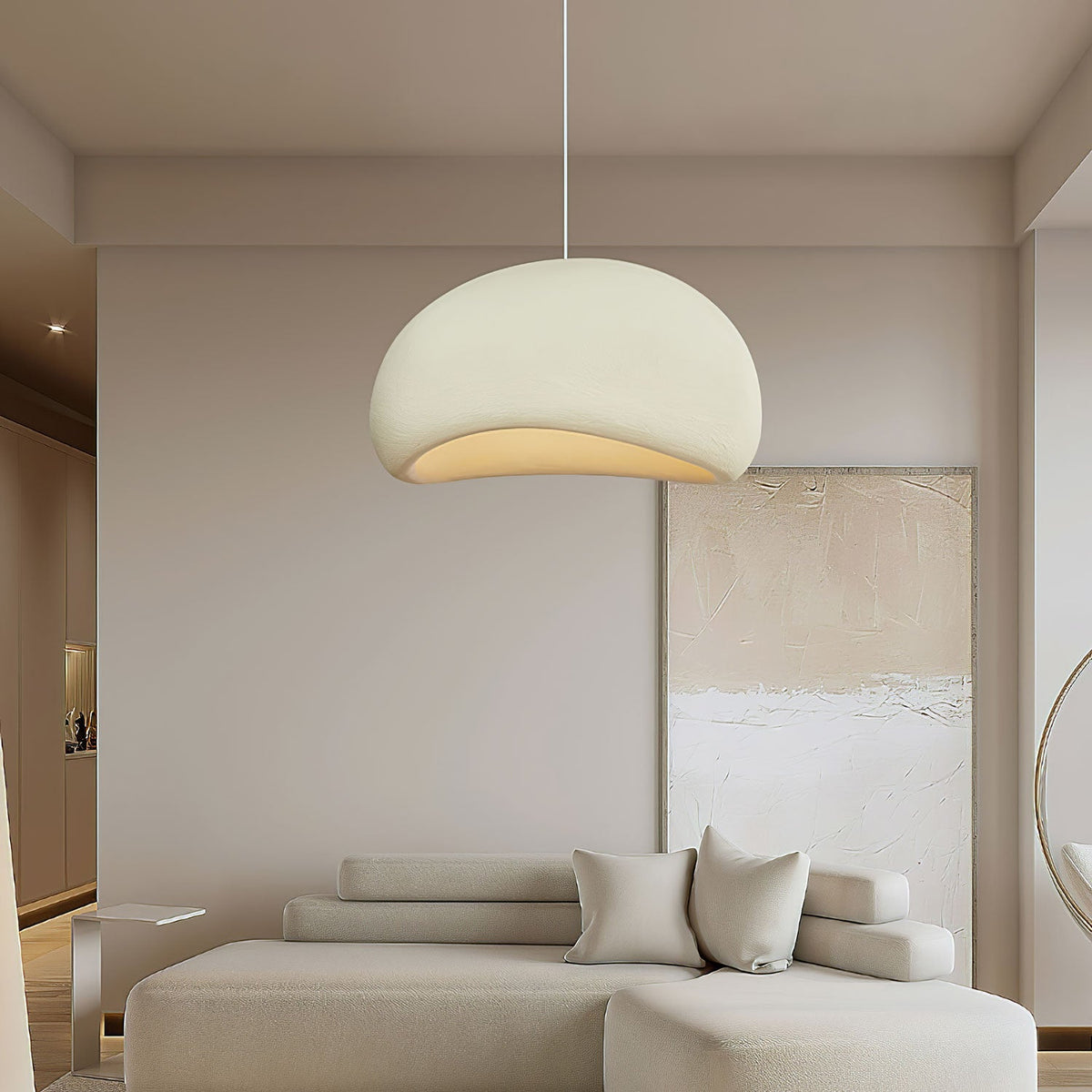 Lampadario moderno minimalista a cupola con LED a 1 luce