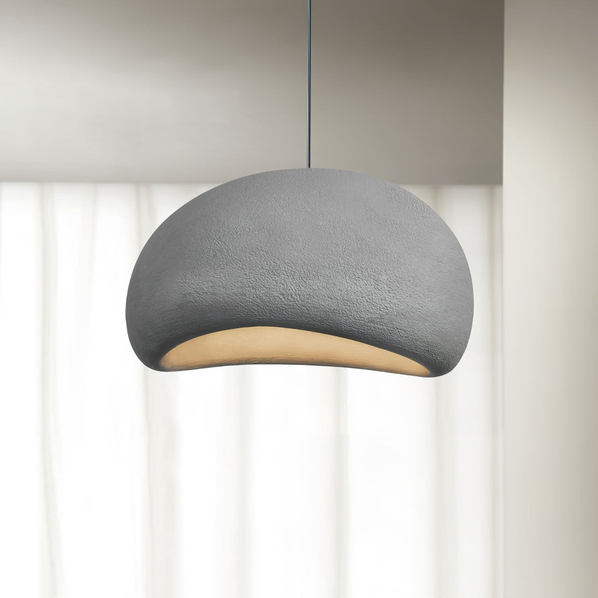 Lampadario moderno minimalista a cupola con LED a 1 luce
