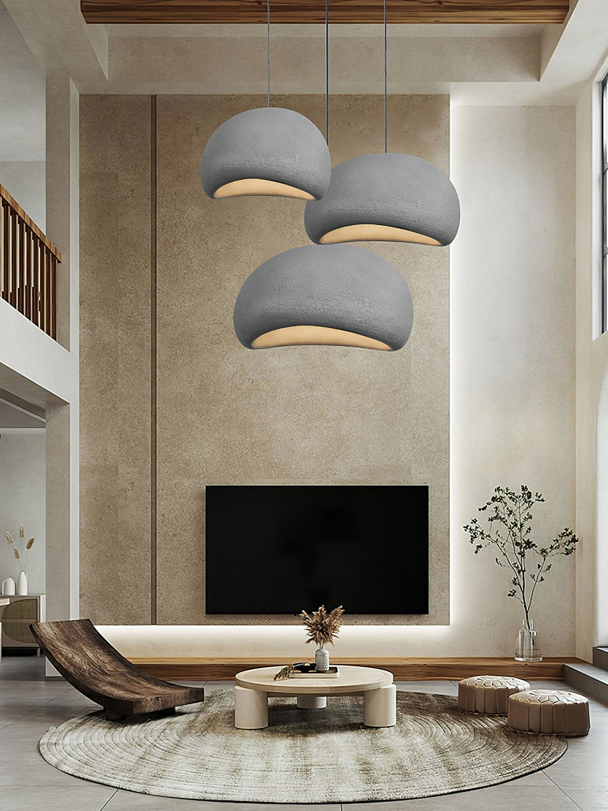 Lampadario moderno minimalista a cupola con LED a 1 luce
