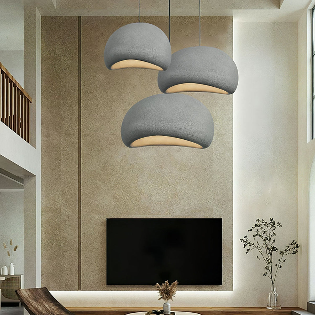 Lampadario moderno minimalista a cupola con LED a 1 luce
