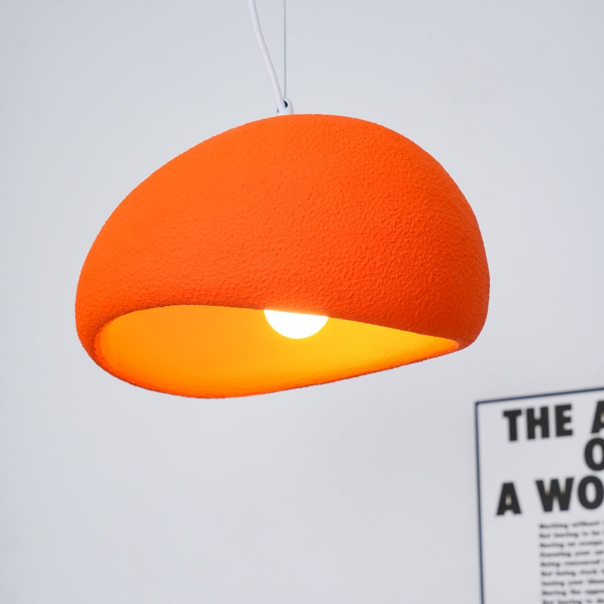 Lampadario moderno minimalista a cupola con LED a 1 luce