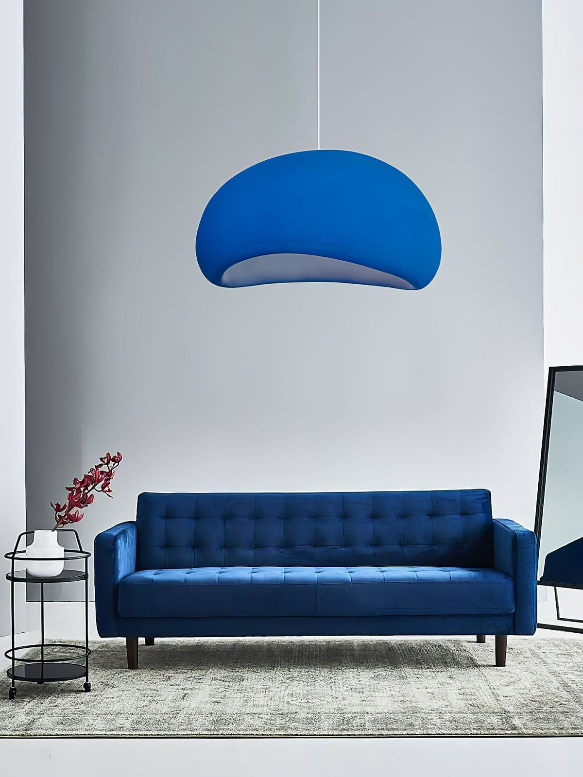 Lampadario moderno minimalista a cupola con LED a 1 luce
