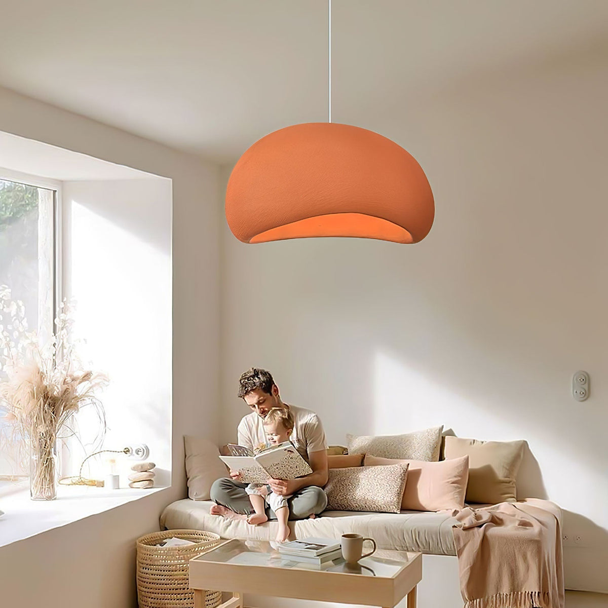 Lampadario moderno minimalista a cupola con LED a 1 luce