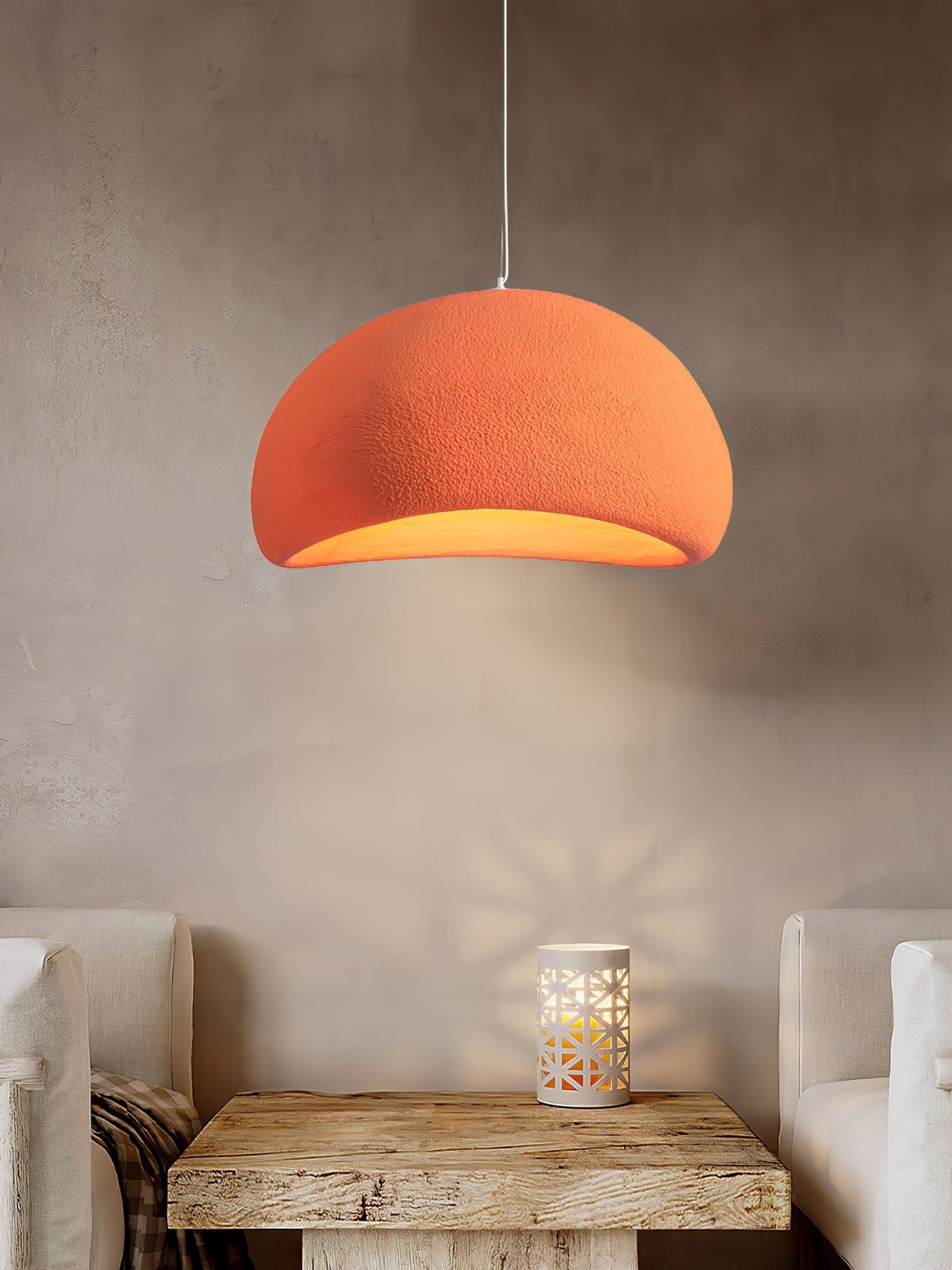 Lampadario moderno minimalista a cupola con LED a 1 luce
